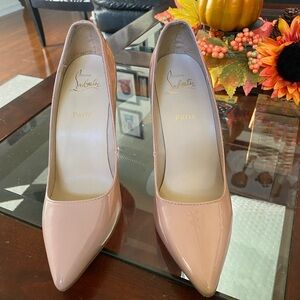Christian Louboutin bone color pumps size 42
